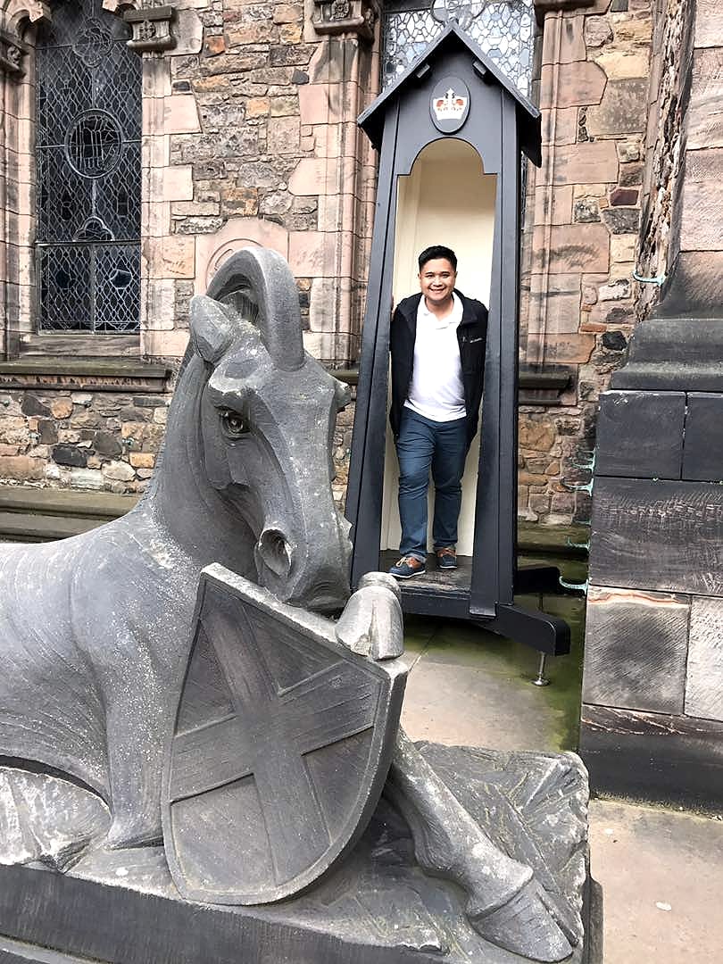 Paolo at Edinburgh Castle