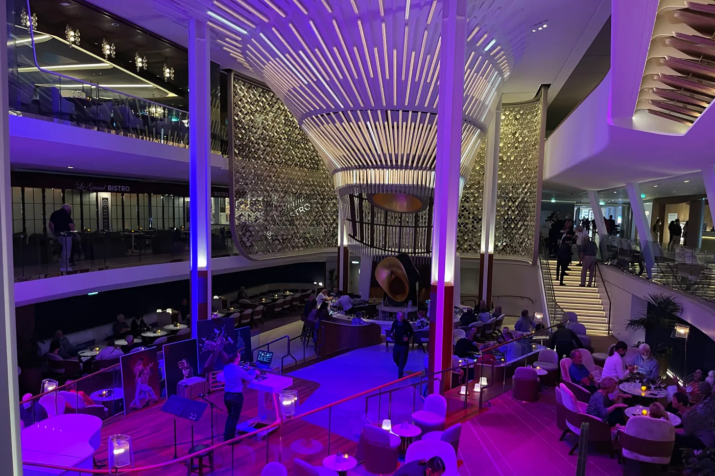The Grand Plaza aboard Celebrity Apex, the three-story atrium concept coming to Reflection