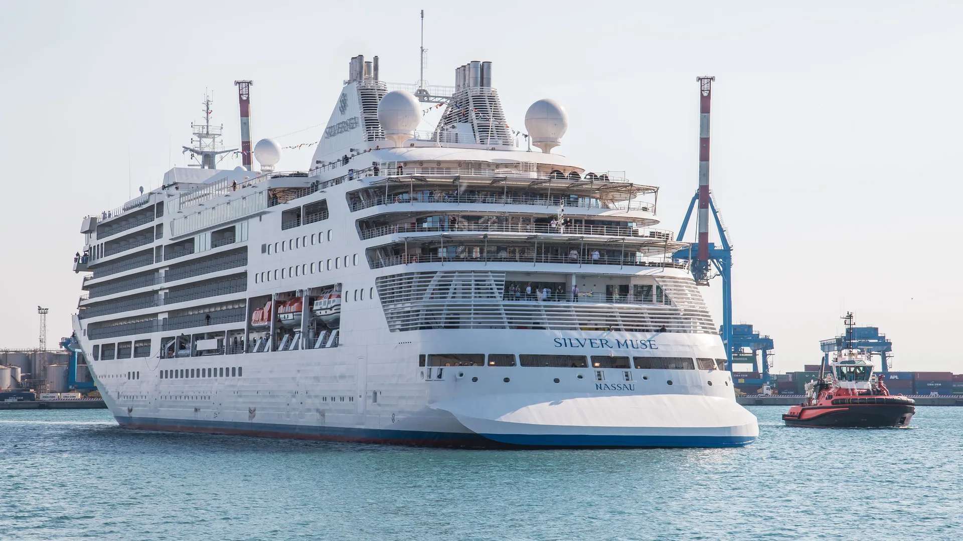 Silver Muse, the Silversea ship operating the line's first summer season in Japan
